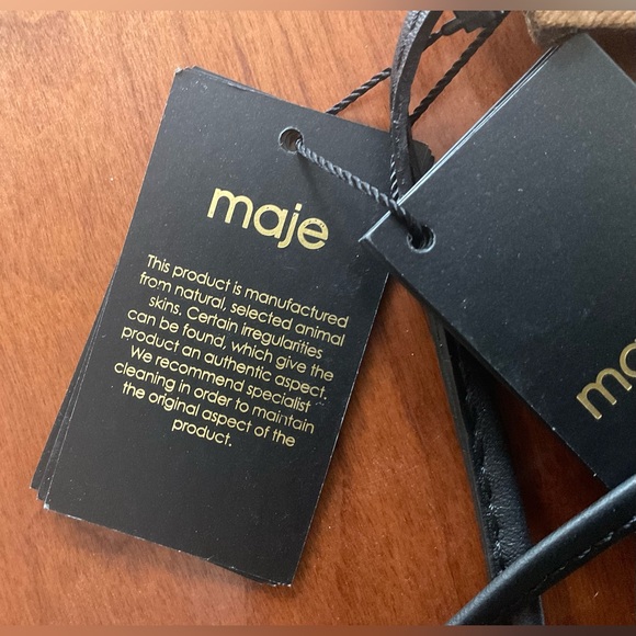 Maje Suede Belt - Picture 2 of 14